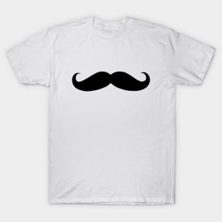 A mustache. T-Shirt